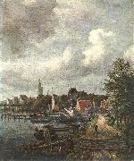 Jacob van Ruisdael View of Amsterdam USA oil painting reproduction